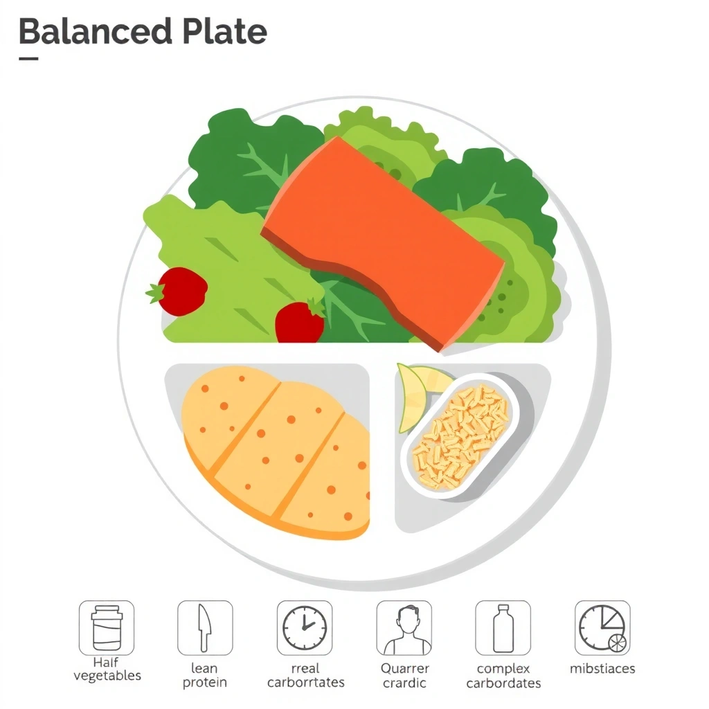 Balanced PCOS meal composition