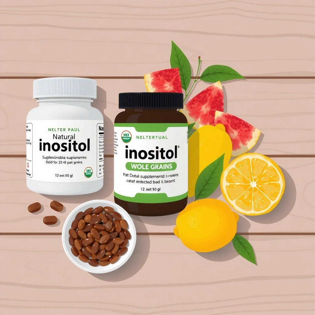 Inositol supplement and natural sources
